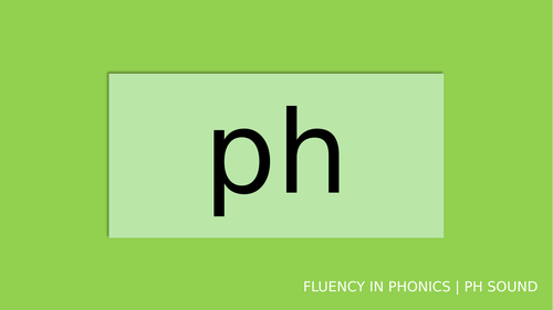 Phonics Worksheets - PH sound