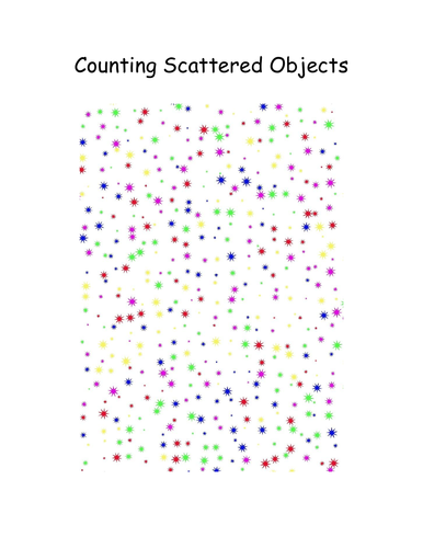 Counting Scattered Objects