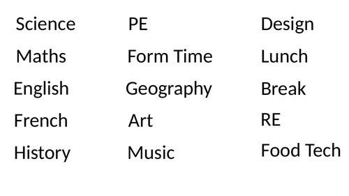 SEN Emotional Support Cards