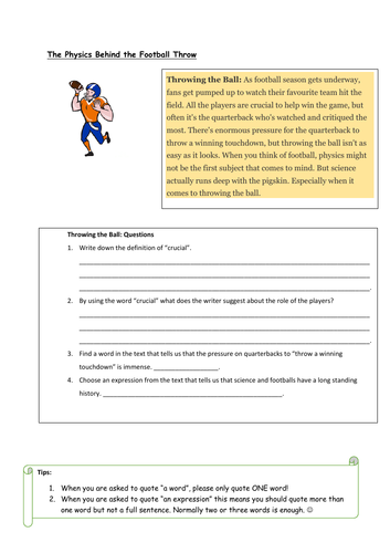 BGE Close Reading and Listening Activity Sheets