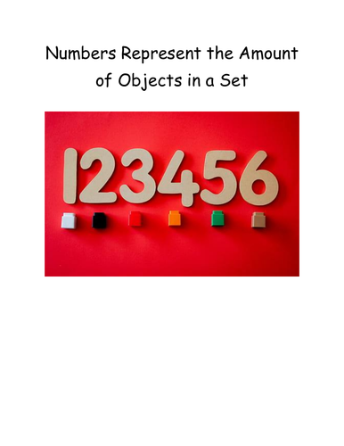 Numbers Represent the Amount of Objects in a Set
