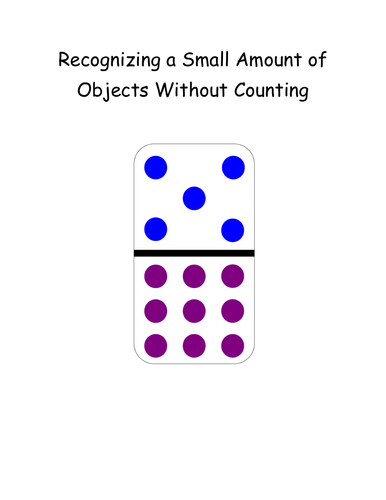 Recognizing Object Amount W/out Counting