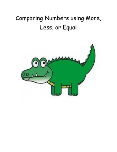 Comparing numbers teaching resources
