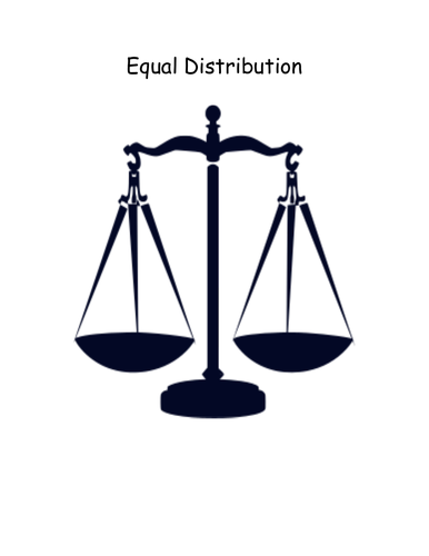 Equal Distribution for Kindergarten