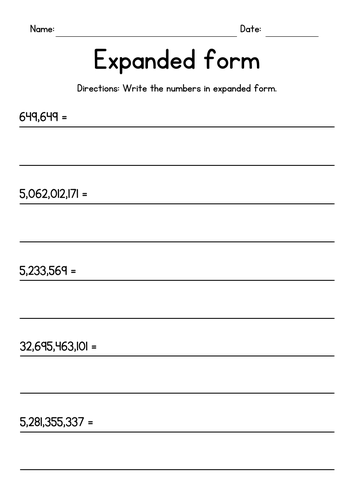 writing-large-numbers-in-expanded-form-teaching-resources