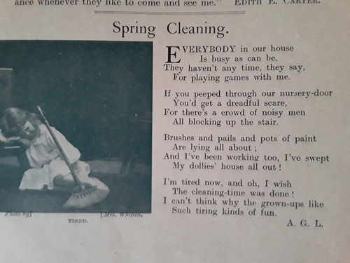 Spring Cleaning-Poem  by A.G.L