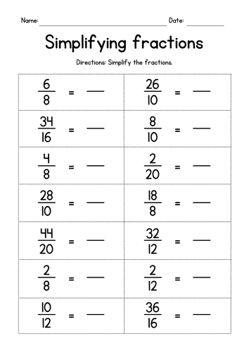 improper fraction worksheets 5th grade