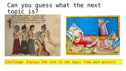 Black Death Mini Scheme of Learning