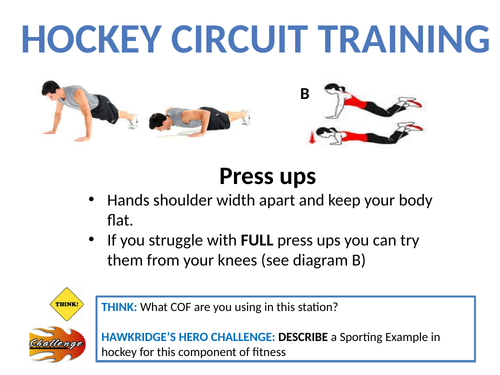 Hockey wet weather lesson plan.