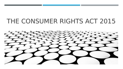 Consumer Rights Act 2015