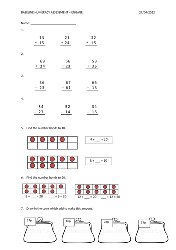Baseline assessment term 1,2&3 -  P4