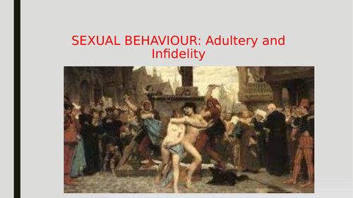 Adultery and Marital Infidelity...Christian , Islamic and Hindu views