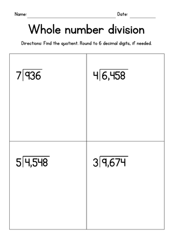 whole-number-division-decimal-quotients-worksheets-teaching-resources