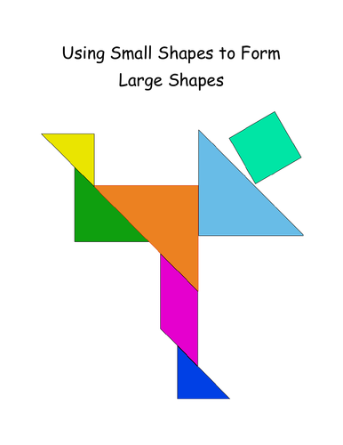 Using Small Shapes to Form Large Shapes