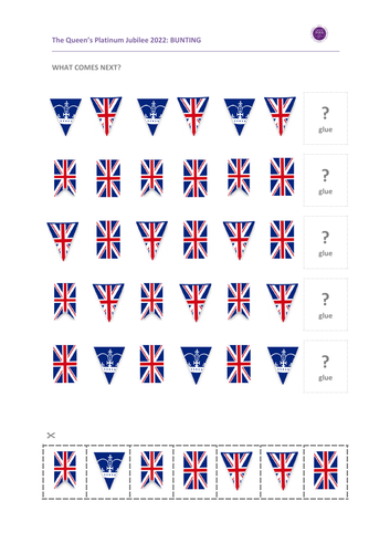 The Queen’s Platinum Jubilee 2022: BUNTING SEQUENCING