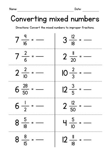 35-mixed-and-improper-fractions-worksheet-support-worksheet