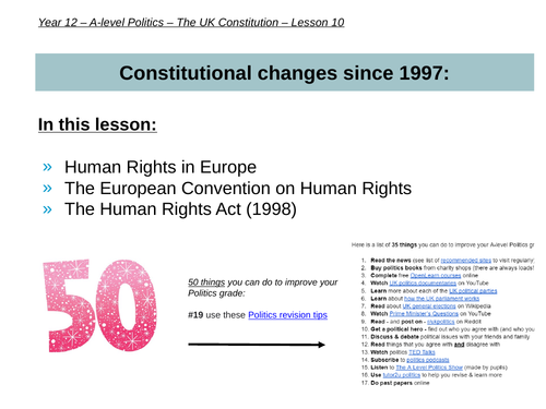 Human Rights Act (AS Politics)