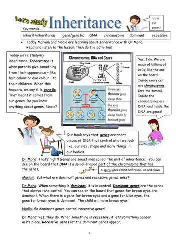 Biology! Genetics and Inheritance