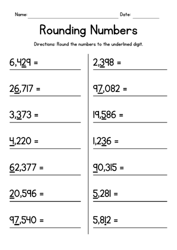 rounding-numbers-worksheets-teaching-resources