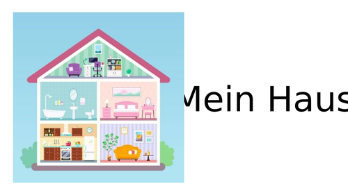 Mein Haus - introduction lesson