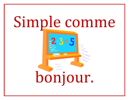 Bien Dit 1 Proverbes et Expressions Posters