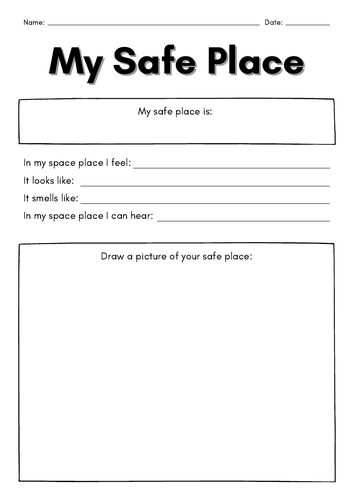 building-my-safe-place-worksheet