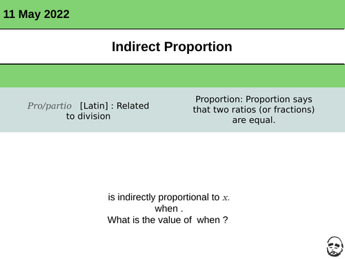 Indirect Proportion