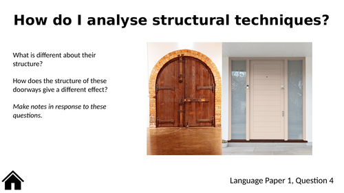 How to analyse structural choices