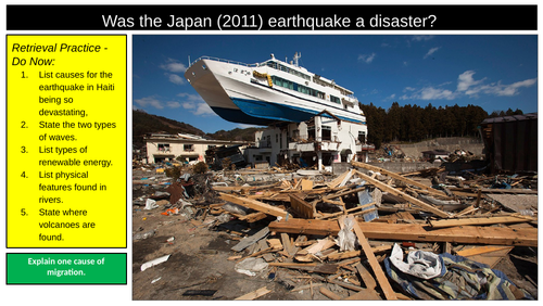 case study on earthquake in japan