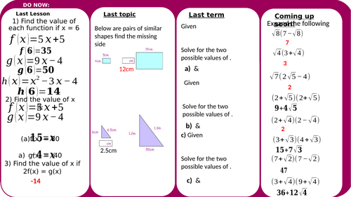 Inverse Functions-Higher