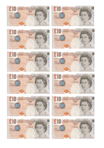 £10 notes