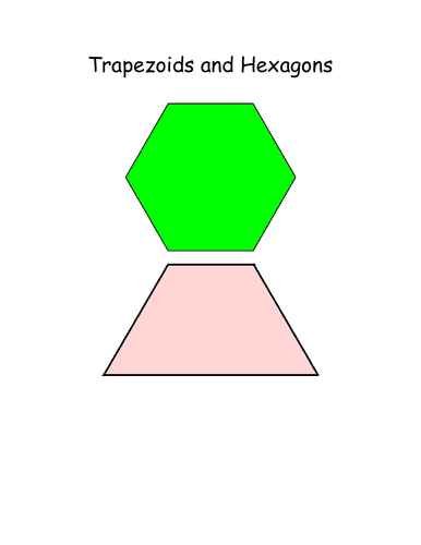 Trapezoids and Hexagons