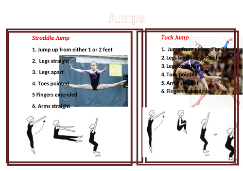 Basic jumps with teaching points