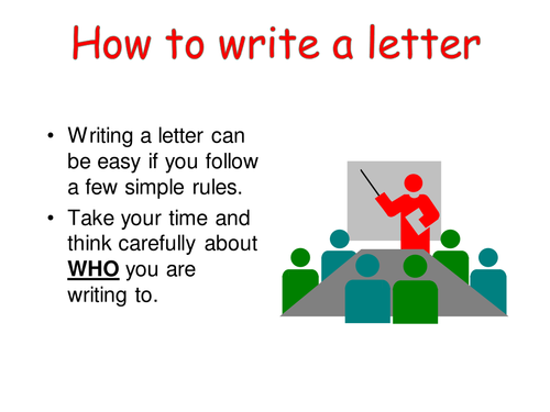 Letter Writing; KS2 Persuasion writing