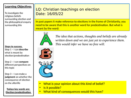 Death and the afterlife- OCR- A-Level