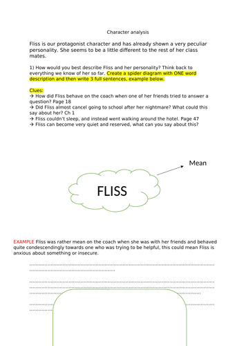 Room 13 worksheets