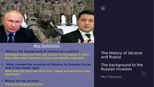 Ukraine and Russia Powerpoint