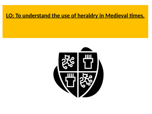 Heraldry Lesson creative lesson year 7