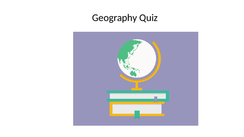 Geography Quiz