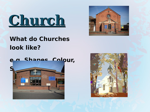 What do Churches Look Like?