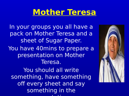 Mother Teresa