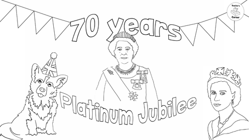 FREE Jubilee Colouring Sheets | Teaching Resources