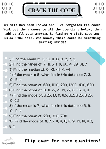 MMMR Averages Code Breaker