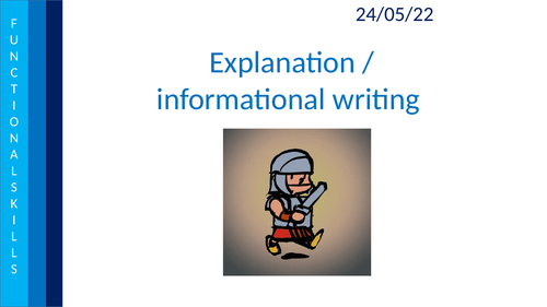 Functional skills - Informative writing Roman Britain