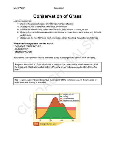 ag science experiments leaving cert