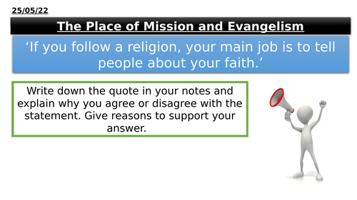 Mission & Evangelism