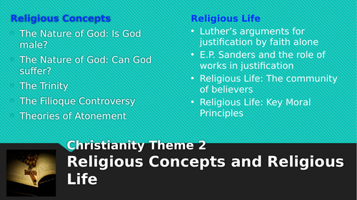 WJEC/Eduqas Alevel RS: McFague - Is God Male? Religious Concepts & Life