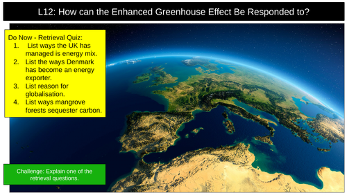 geography essay about enhanced greenhouse effect