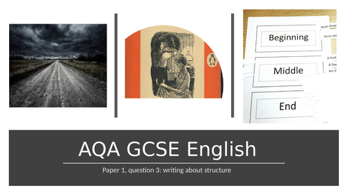 AQA GCSE English language Paper 1 question 3