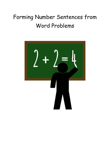 number-sentences-from-word-problems-teaching-resources